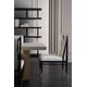 Cinder & Open Pore Travertine CONTRAST TALL BOOKSHELF by Caracole 