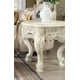 Plantation Cove White End Tables 2Pcs Carved Wood Traditional Homey Design HD-8030