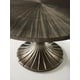 Sepia & Harvest Bronze Finish Contemporary ROUND TABLE DISCUSSION by Caracole 