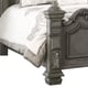 Gray Finish Wood Queen Panel Bedroom Set 6Pcs Transitional Cosmos Furniture Silvy