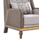 Classic Gray/Gold Wood Chair Homey Design HD HD-9020-CHAIR