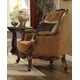 Warm Brown Tufted  Sofa Set 3Pcs Traditional Homey Design HD-9344 