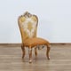 Parisian Brown & Italian Leather ST. GERMAIN Chair Set 2 Pcs EUROPEAN FURNITURE 