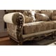 Met Ant Gold & Perfect Brown Sofa Traditional Homey Design HD-506 