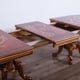 Luxury Antique Bronze & Ebony MAGGIOLINI Dining Table Set 9Pcs EUROPEAN FURNITURE 