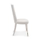 Matte Pearl Finish w/ Legs in Matte Pearl Chair Set 2Pcs CHERUB SIDE CHAIR by Caracole 