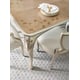 Cendre & Champagne Mist Rectangle Dining Table FONTAINEBLEAU by Caracole 