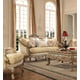 Luxury Gold Champagne Living Room Set 6Pcs Homey Design HD-2626 Traditional