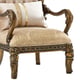 Classic Beige/Gold Wood Chair Homey Design HD HD-9017-CHAIR