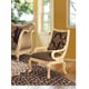 Luxury Golden Frame Cocoa Silk Chenille Sofa Set 5Pcs Sp Order Benetti's Riminni
