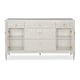Oyster & White Capiz Shell Finish Contemporary Dresser MOONRISE by Caracole 