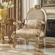 Chair in Beige Fabric Traditional Style Homey Design HD-2663