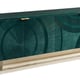 Art Deco-inspired Peacock Finish Entertainment Center Deja Blue by Caracole 
