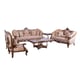 Luxury Gold & Parisian Bronze ROSELLA II Sofa EUROPEAN FURNITURE Traditional