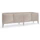 Stone Manor & Ivory Wash  4 Doors Entertainment Console LILLIAN by Caracole 