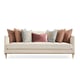 Cream Performance Fabric Traditional Sofa FONTAINEBLEAU by Caracole 