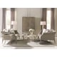 Silver Fox With Silver Paint Interior Buffet HIGH AND MIGHTY by Caracole 
