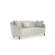Soft Natural Gray Chenille Curvaceous Shape CLASSIC ELEGANCE SOFA by Caracole 