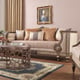 Antique Gold Performance Fabric Sofa Traditional Homey Design HD-3058 