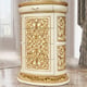 Classic Antique White & Gold Solid Wood Chest Homey Design HD-903