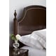 Mocha Walnut & Soft Silver Paint Finish King Bed SUITE DREAMS by Caracole 