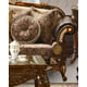 Homey Design HD-26 Traditional Espresso Dark Walnut Sofa Loveseat Chair Set 3Pcs