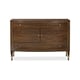 Rich Walnut Whisper of Gold Accents Dresser LESS IS MORE by Caracole 