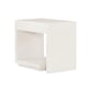 Winter Haze Open Storage Area EXPRESSIONS END TABLE by Caracole 