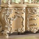 Pickle Frost/Antique Silver China Cabinet Traditional Homey Design HD-7012 