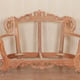 Luxury Antique Bronze Wood Trim VENEZIA Sofa Set 3 Pcs EUROPEAN FURNITURE Classic