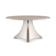 Moonstone Finish Radiating Rosette Motif Dining Table GREAT EXPECTATIONS by Caracole 