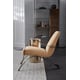 Buttery Soft Nubuck Leather Accent Chair OPENING ACT by Caracole 