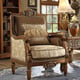 Luxury Chenille Golden Beige Sofa Set 3Pcs Traditional Homey Design HD-610 