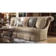 Homey Design HD-1625 Luxury Beige Finish Living Room Sofa Carved Wood Classic