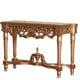 Luxury Antique Bronze Wood Trim Console Table MARIA EUROPEAN FURNITURE Classic