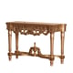 Luxury Antique Bronze Wood Trim Console Table MARIA EUROPEAN FURNITURE Classic