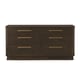 Aged Bourbon Finish Rounded Corners STREAMLINE DRESSER by Caracole 